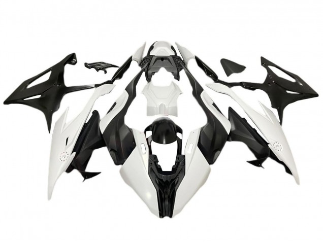 Descuento Carenados Moto BMW S1000RR 2019-2022 - Negro Mate Blanco
