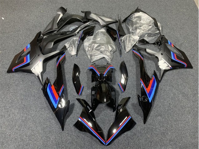 Descuento Carenado Moto BMW S1000RR 2019-2022 - Negro Azul Rojo