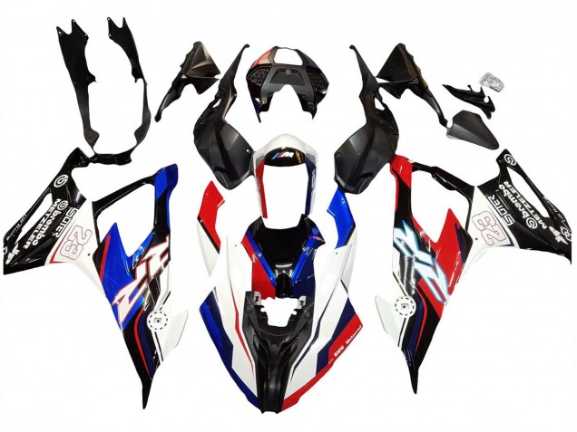 Descuento Carenados Moto BMW S1000RR 2019-2022 - Azul Rojo Blanco 23