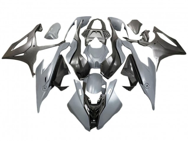 Descuento Carenados Moto BMW S1000RR 2019-2022 - Gris Negro FibraCarbono