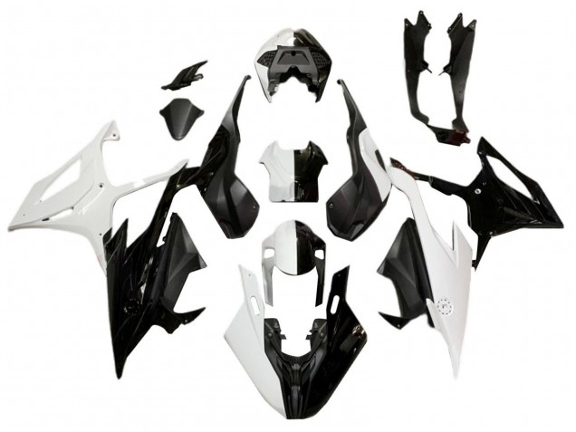 Descuento Carenado Moto BMW S1000RR 2019-2022 - Blanco Negro