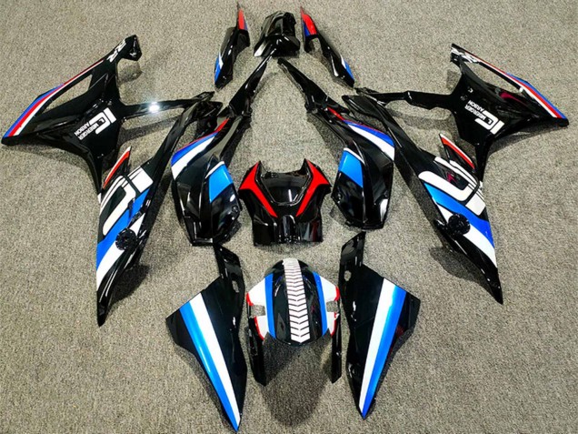 Descuento Carenados Moto BMW S1000RR 2019-2022 - Negro Azul Blanco