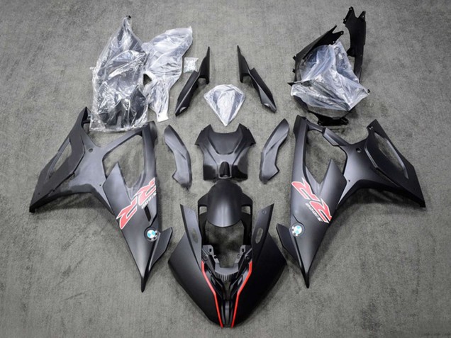 Descuento Carenado Moto BMW S1000RR 2019-2022 - Negro Rojo