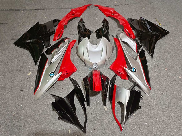 Descuento Carenados Moto BMW S1000RR 2019-2022 - Negro Plata Rojo