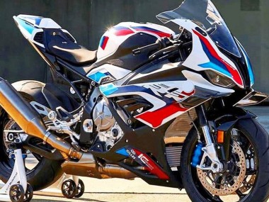 Descuento Carenado Moto BMW S1000RR 2019-2022 - Negro Blanco Azul Rojo