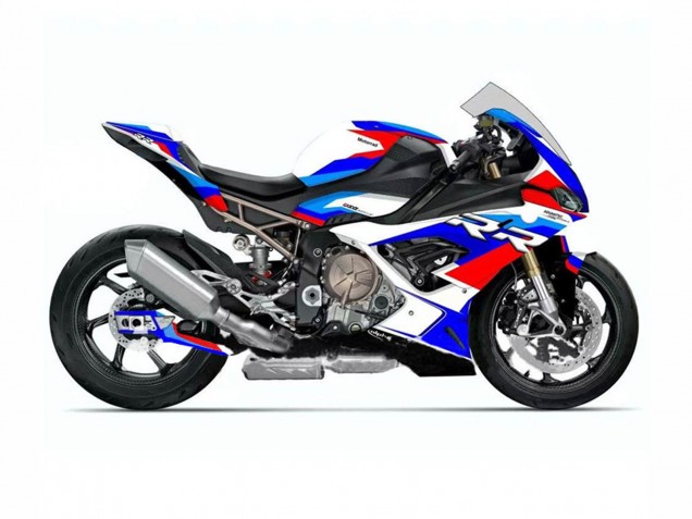 Descuento Carenados Moto BMW S1000RR 2019-2022 - Blanco Negro Azul Rojo