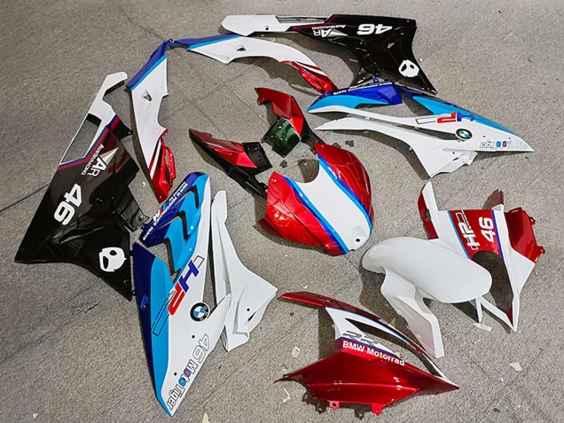 Descuento Carenados Moto BMW S1000RR 2019-2022 - Rojo Blanco Azul 46