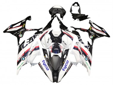 Descuento Carenados Moto BMW S1000RR 2019-2022 - Blanco Negro Rosa Oxford