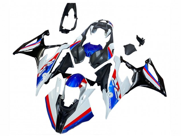 Descuento Carenados Moto BMW S1000RR 2019-2022 - Blanco Azul Rojo