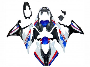 Descuento Carenados Moto BMW S1000RR 2019-2022 - Blanco Azul Rojo