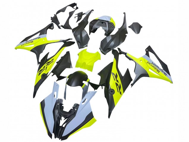 Descuento Carenados Moto BMW S1000RR 2019-2022 - Negro Amarillo Gris
