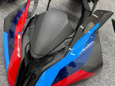 Descuento Carenados Moto BMW S1000RR 2019-2022 - Negro Azul Rojo FibraCarbono