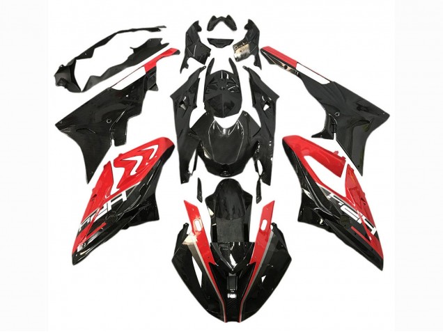 Descuento Carenados Moto BMW S1000RR 2017-2018 - Rojo Negro Brillante