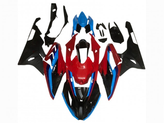 Descuento Carenados Moto BMW S1000RR 2017-2018 - Azul Rojo Negro