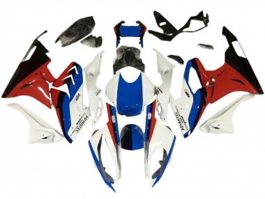 Descuento Carenados Moto BMW S1000RR 2017-2018 - Blanco Azul Rojo Negro