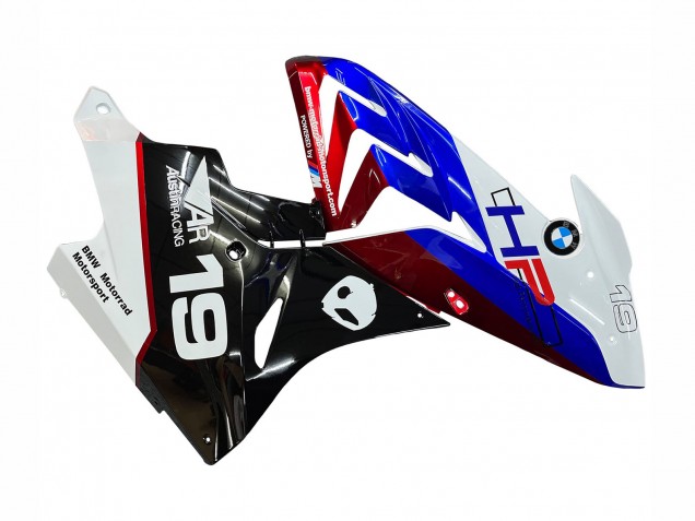 Descuento Carenados Moto BMW S1000RR 2017-2018 - Blanco Rojo Azul Negro