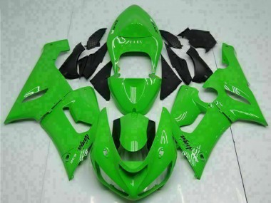 Descuento Carenado Moto Kawasaki ZX6R 2005-2006 - Verde