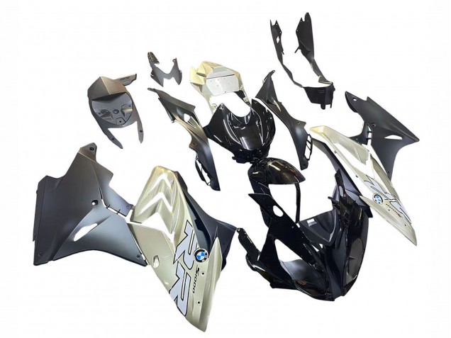 Descuento Carenados Moto BMW S1000RR 2017-2018 - Plata Negro