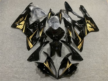 Descuento Carenados Moto BMW S1000RR 2015-2016 - Negro Brillante Oro