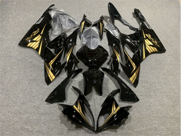Descuento Carenados Moto BMW S1000RR 2015-2016 - Negro Brillante Oro