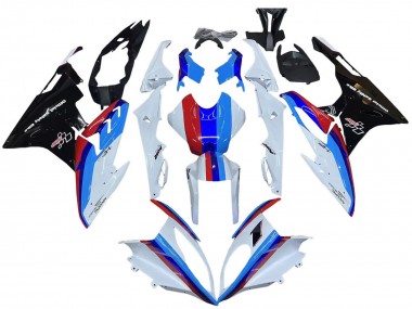 Descuento Kits Carenado Moto BMW S1000RR 2015-2016 - Blanco Rojo Azul Negro Brillante