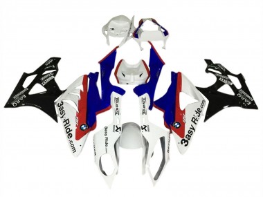 Descuento Carenado Moto BMW S1000RR 2015-2016 - Blanco Rojo Azul Negro Brillante