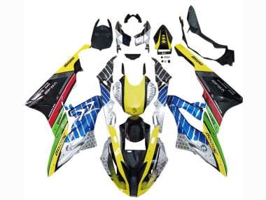 Descuento Carenados Moto BMW S1000RR 2015-2016 - Amarillo Azul Verde Rojo Negro VR 46