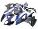 Descuento Carenados Moto BMW S1000RR 2015-2016 - Gradiente Púrpura Azul Falsificado FibraCarbono
