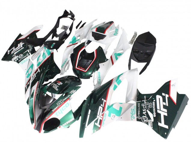 Descuento Carenados Moto BMW S1000RR 2015-2016 - Blanco Verde Negro