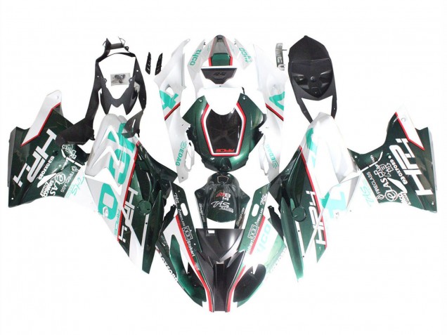 Descuento Carenados Moto BMW S1000RR 2015-2016 - Blanco Verde Negro