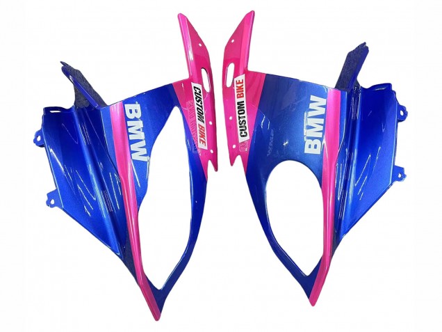 Descuento Carenados Moto BMW S1000RR 2015-2016 - Rosa Azul Tiburón