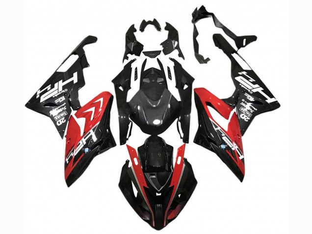 Descuento Carenados Moto BMW S1000RR 2015-2016 - Rojo Negro FibraCarbono