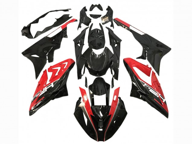 Descuento Carenados Moto BMW S1000RR 2015-2016 - Rojo Negro Brillante