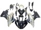 Descuento Carenado Moto BMW S1000RR 2015-2016 - Plata Negro Brillante Negro Mate
