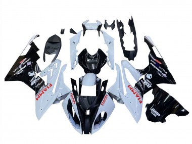 Descuento Carenados Moto BMW S1000RR 2015-2016 - Blanco Negro Brillante Fiamm