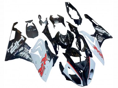 Descuento Carenados Moto BMW S1000RR 2015-2016 - Blanco Negro Brillante