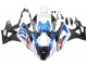 Descuento Carenados Moto BMW S1000RR 2009-2014 - Blanco Azul Negro Mate