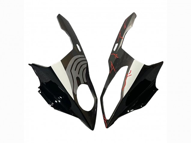 Descuento Carenado Moto BMW S1000RR 2009-2014 - Rojo Negro Brillante