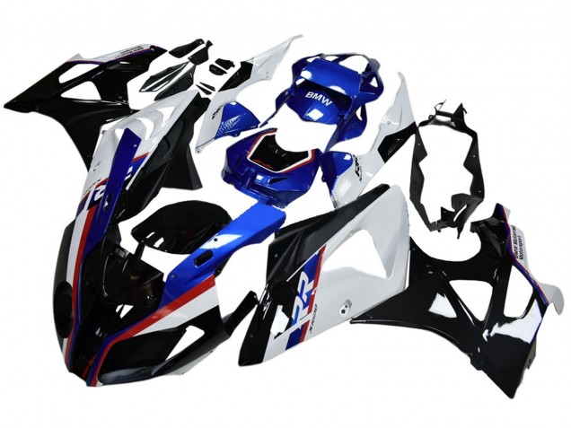 Descuento Carenado Moto BMW S1000RR 2009-2014 - Blanco Rojo Azul Negro