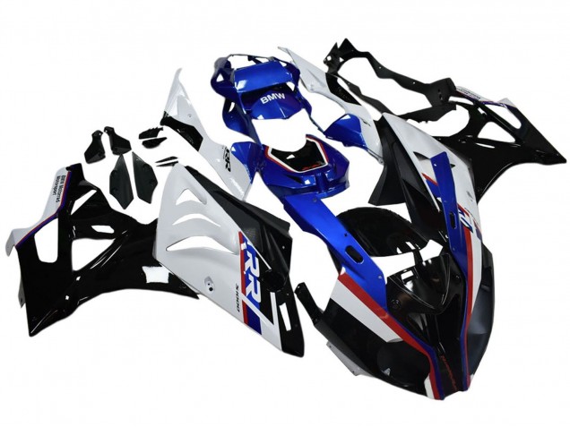 Descuento Carenado Moto BMW S1000RR 2009-2014 - Blanco Rojo Azul Negro