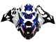 Descuento Carenado Moto BMW S1000RR 2009-2014 - Blanco Rojo Azul Negro