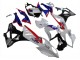 Descuento Carenados ABS BMW S1000RR 2009-2014 - Blanco Rojo Azul Negro Brillante