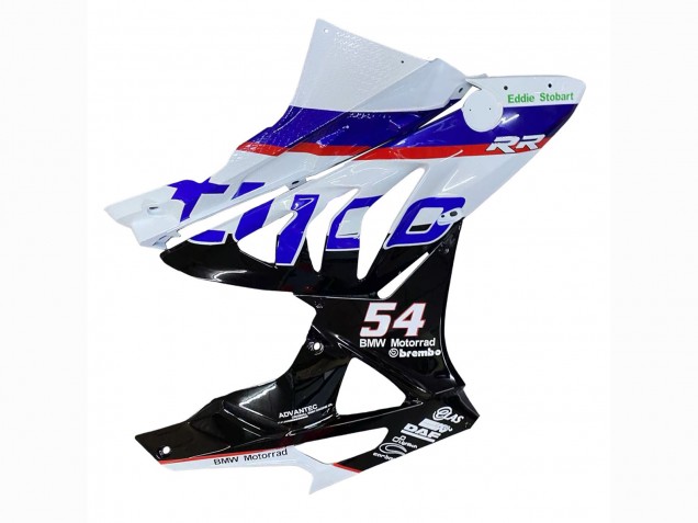 Descuento Carenados Moto BMW S1000RR 2009-2014 - Blanco Rojo Azul Negro Tyco