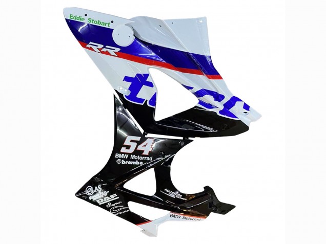 Descuento Carenados Moto BMW S1000RR 2009-2014 - Blanco Rojo Azul Negro Tyco