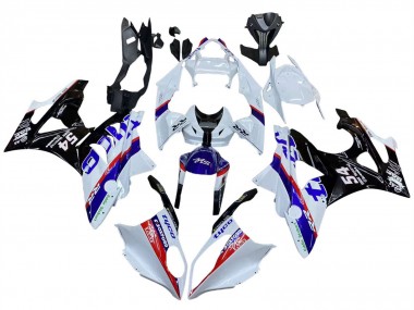 Descuento Carenados Moto BMW S1000RR 2009-2014 - Blanco Rojo Azul Negro Tyco