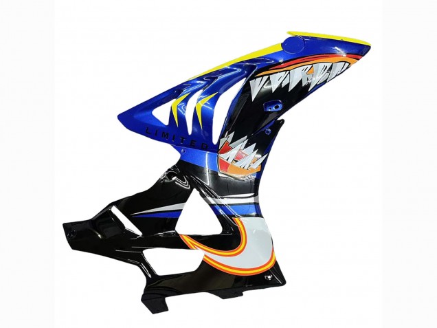 Descuento Carenados Moto BMW S1000RR 2009-2014 - Rojo Azul Amarillo Tiburón