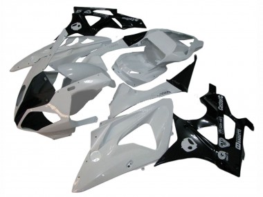 Descuento Carenados Moto BMW S1000RR 2009-2014 - Blanco Negro Brillante
