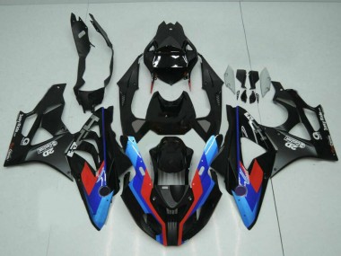Descuento Carenados Moto BMW S1000RR 2009-2014 - Azul Rojo Negro Mate Castrol