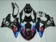 Descuento Carenados Moto BMW S1000RR 2009-2014 - Azul Rojo Negro Mate Castrol