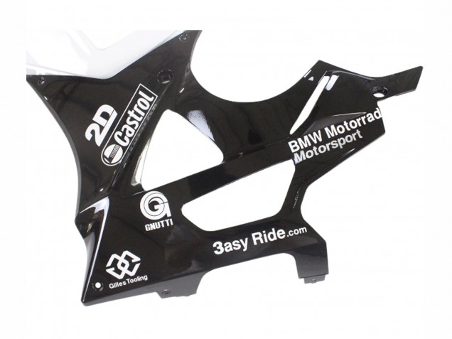 Descuento Carenados Moto BMW S1000RR 2009-2014 - Blanco Azul Negro Brillante Castrol